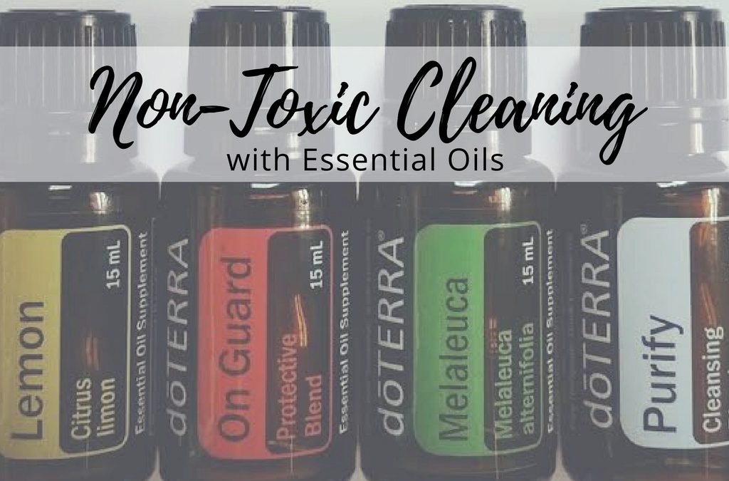 Non-Toxic Cleaning with Essential Oils